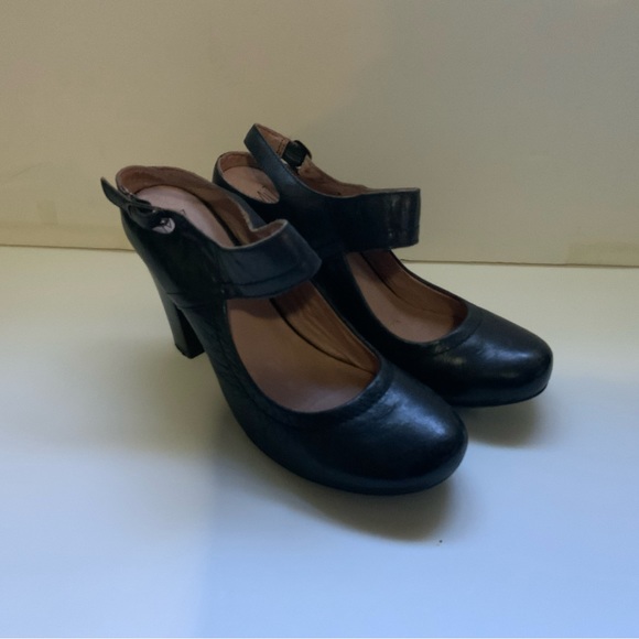 *Miz Mooz Leather Adjustable Ankle Strap Pumps Slingback - Picture 2 of 8